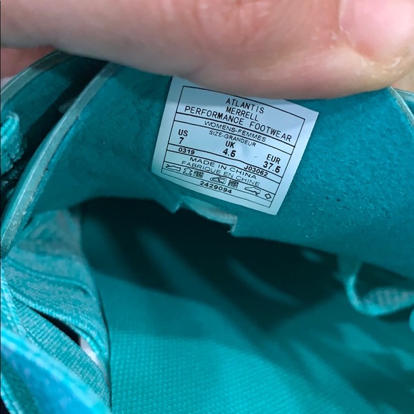 Merrell Atlantis Flora Kye Weave Shoes - Picture 8 of 8